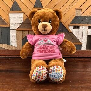Build-A-Bear Birthday Treat Princess Teddy Bear